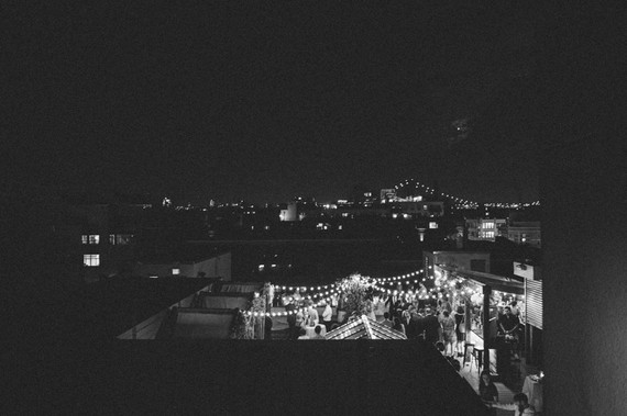 Rooftop Brooklyn wedding