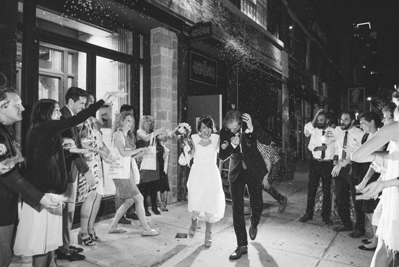 Rooftop Brooklyn wedding Inspiration