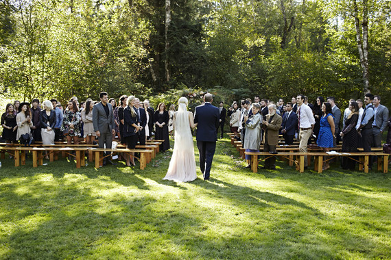 Vintage backyard autumn wedding
