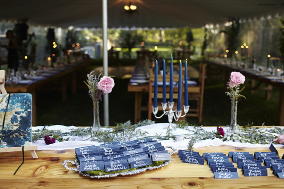 Vintage backyard autumn wedding