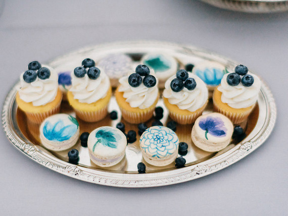 Watercolor macaroons