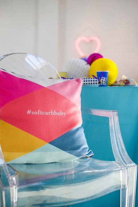 Colorful baby shower