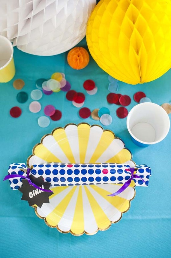 Colorful baby shower