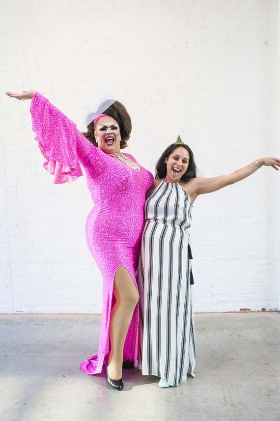 Colorful baby shower