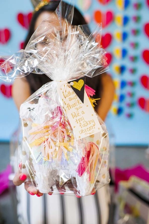 Colorful baby shower