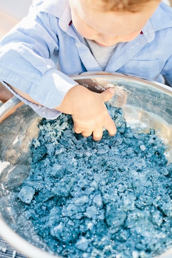 indigo play dough Inspiration