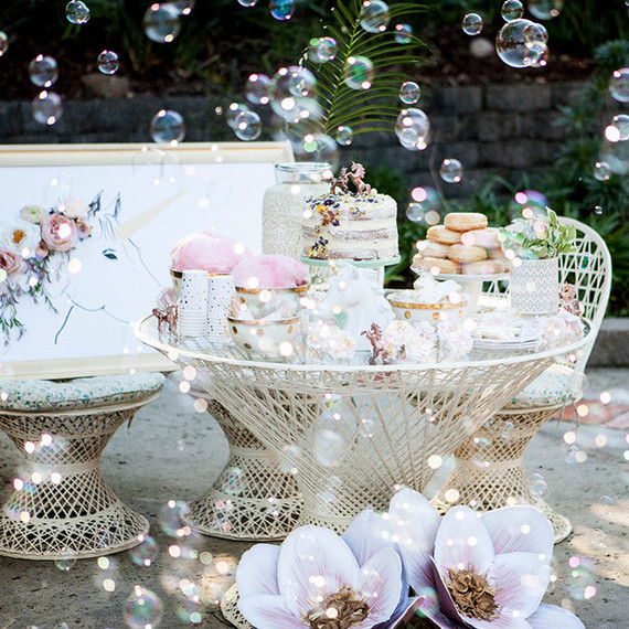 unicorn birthday party Inspiration