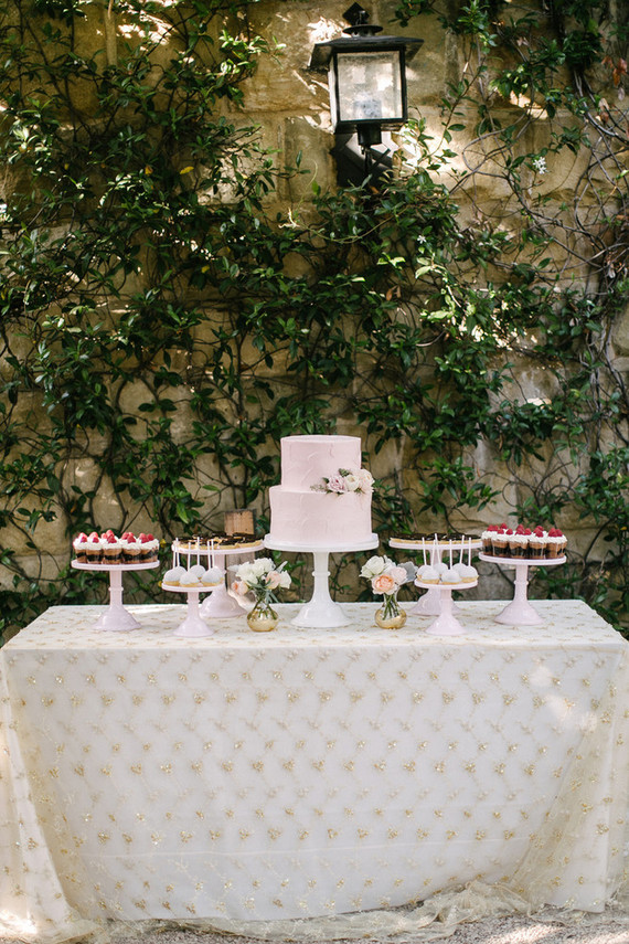 Dessert table display