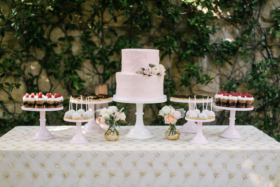 Dessert table display