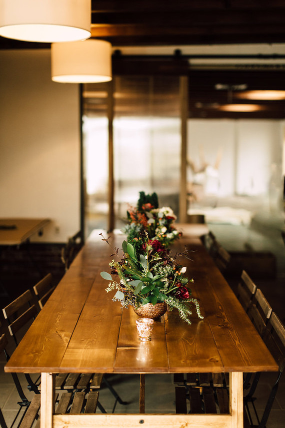 Cocktail party tablescape