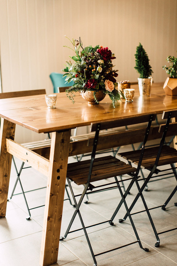 Cocktail party tablescape