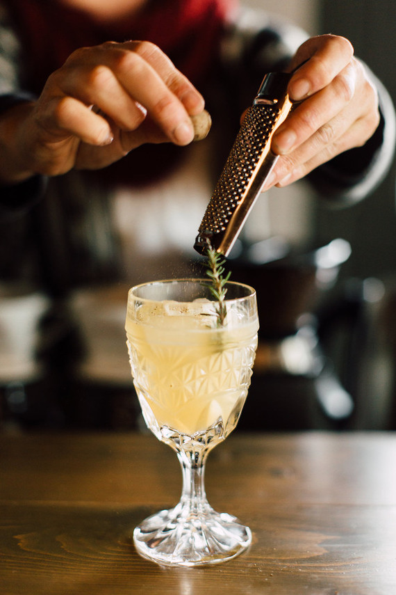 Winter cocktail party