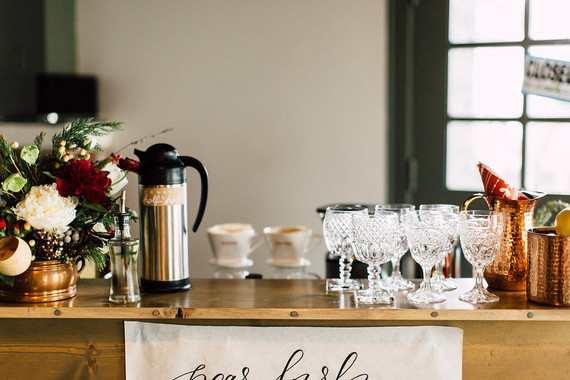 Winter cocktail party