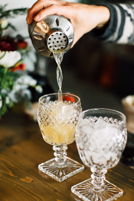 Winter cocktail party