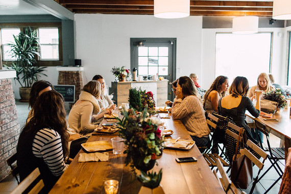 Winter cocktail party