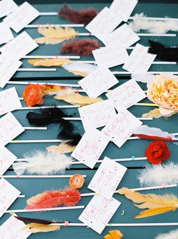 Escort card display Inspiration