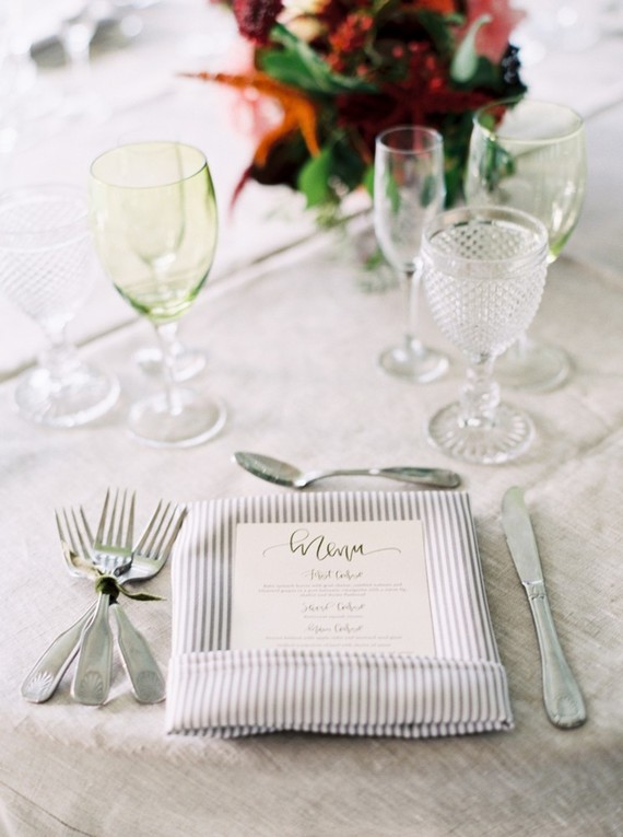 Place setting Inspiration