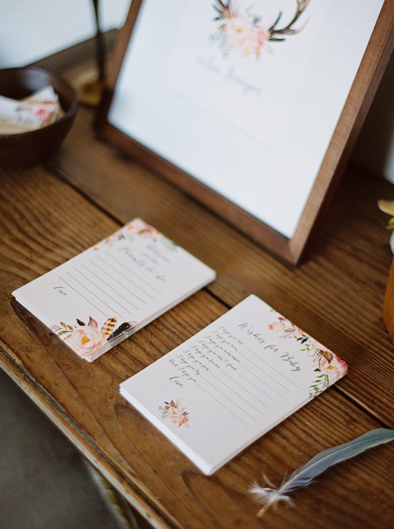 bohemian baby shower