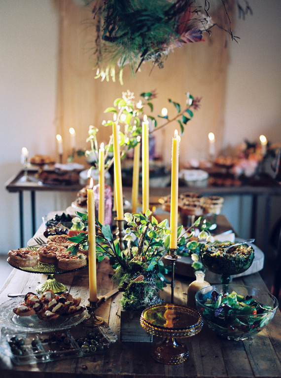 bohemian baby shower