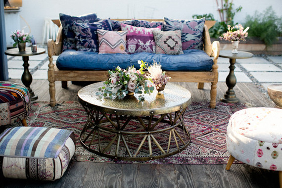 bohemian baby shower