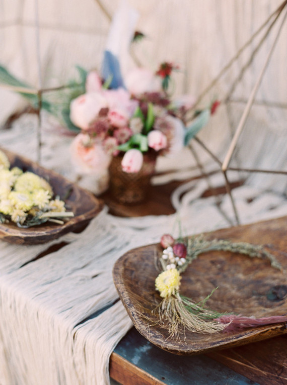 bohemian baby shower