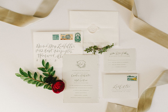 Fall southern wedding