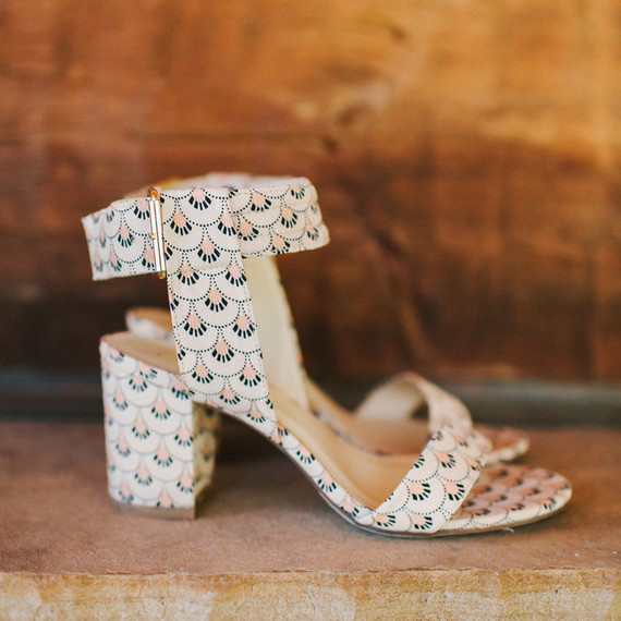Vintage wedding shoes