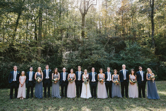Fall southern wedding