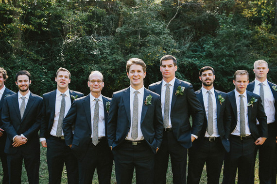 Fall southern wedding