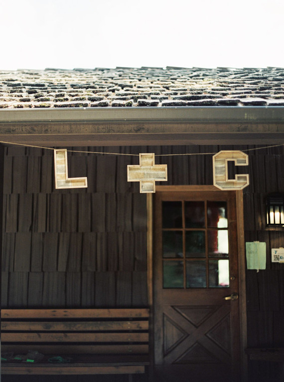 Oregon summer camp wedding