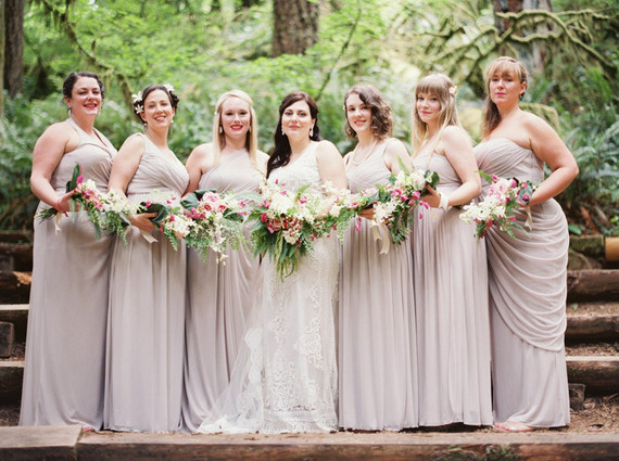 Oregon summer camp wedding