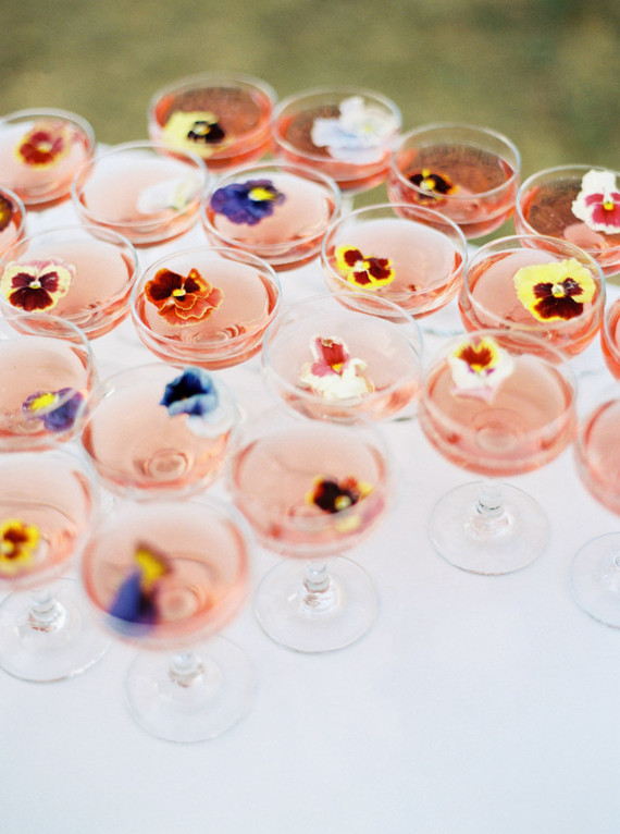 Floral cocktails