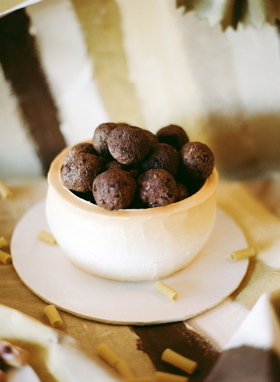 Spaghetti and meatballs 1st birthday