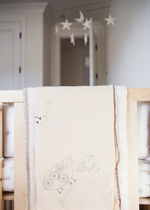 Neutral natural boys nursery