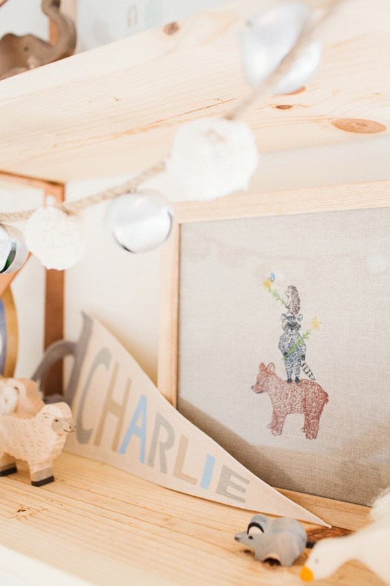Neutral natural boys nursery