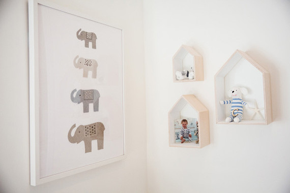 Neutral natural boys nursery