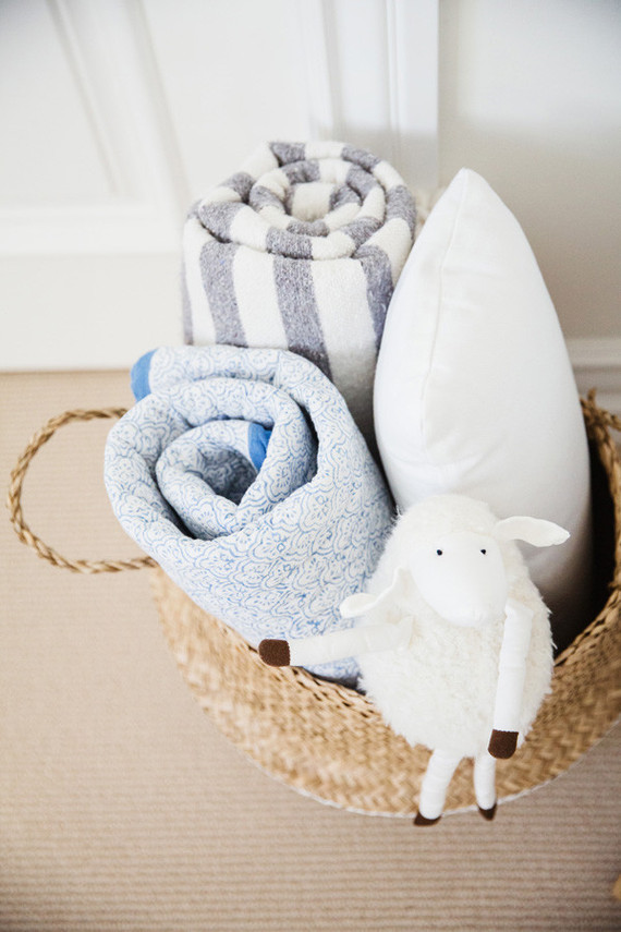 Neutral natural boys nursery