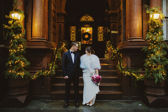 Romantic wintry wedding at Gramercy Park Hotel