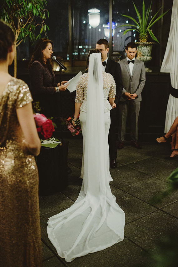Romantic wintry wedding at Gramercy Park Hotel