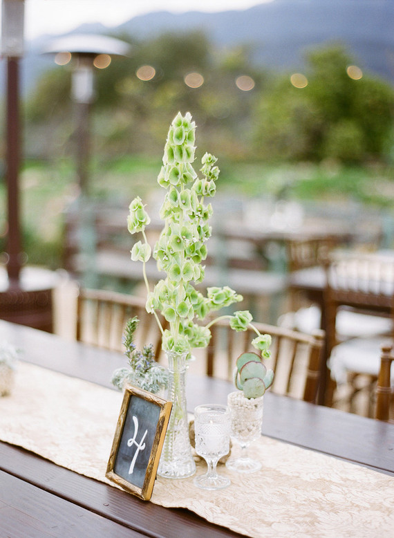 Rustic table numbers
