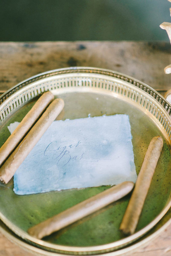 Vintage wedding calligraphy