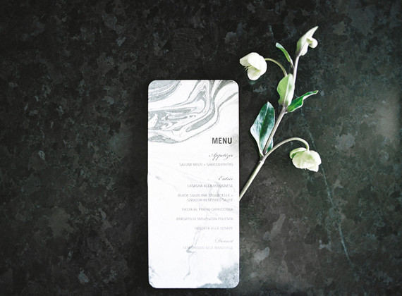 Modern rehearsal dinner invitation
