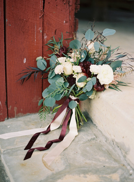 Fall bridal bouquet