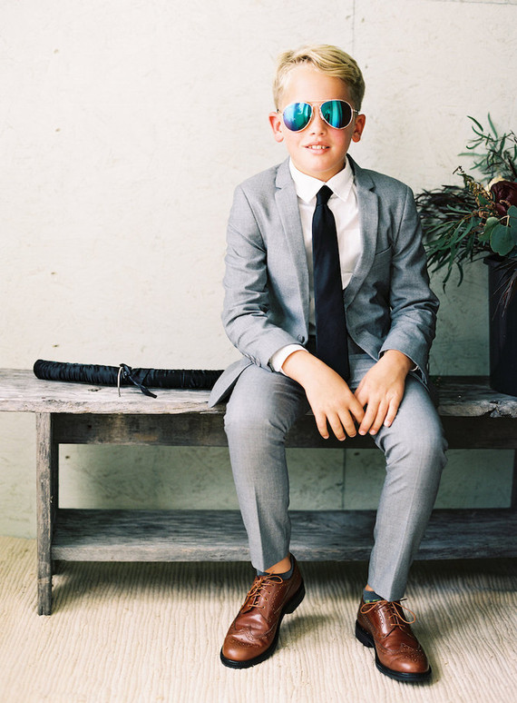 Ring bearer portrait