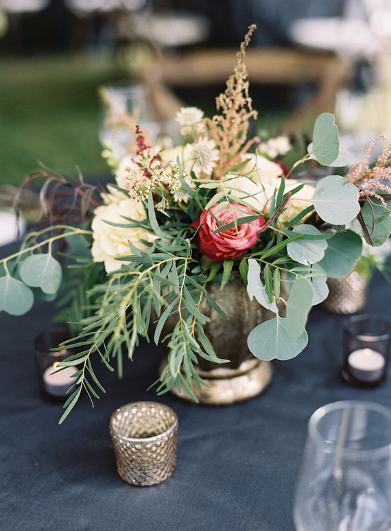 Fall wedding florals