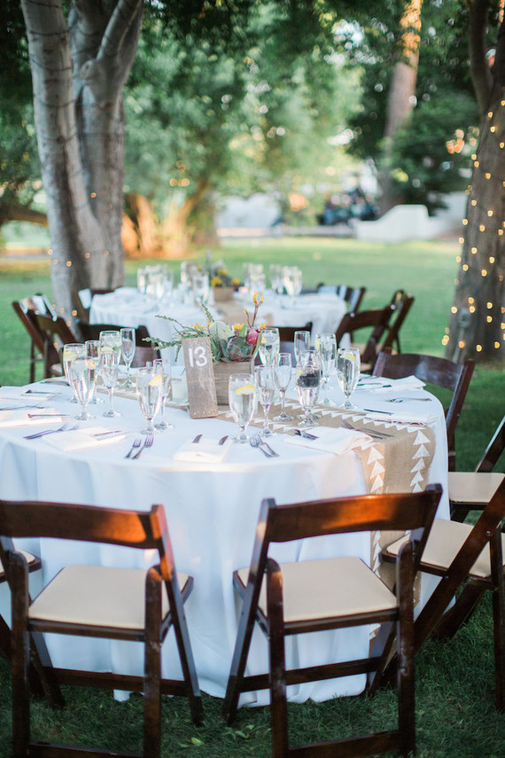 Arizona wedding reception