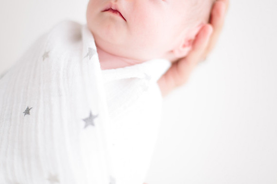 glamorous black and white girls nursery