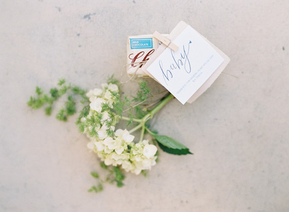 Classic white floral baby shower