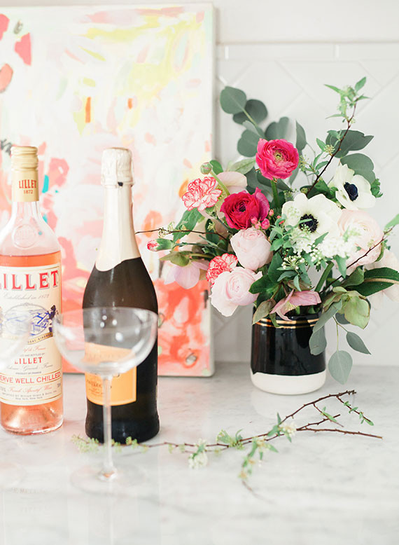 Valentine's Day cocktail