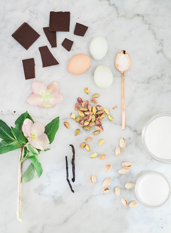 Valentine's Day chocolate pot de creme dessert